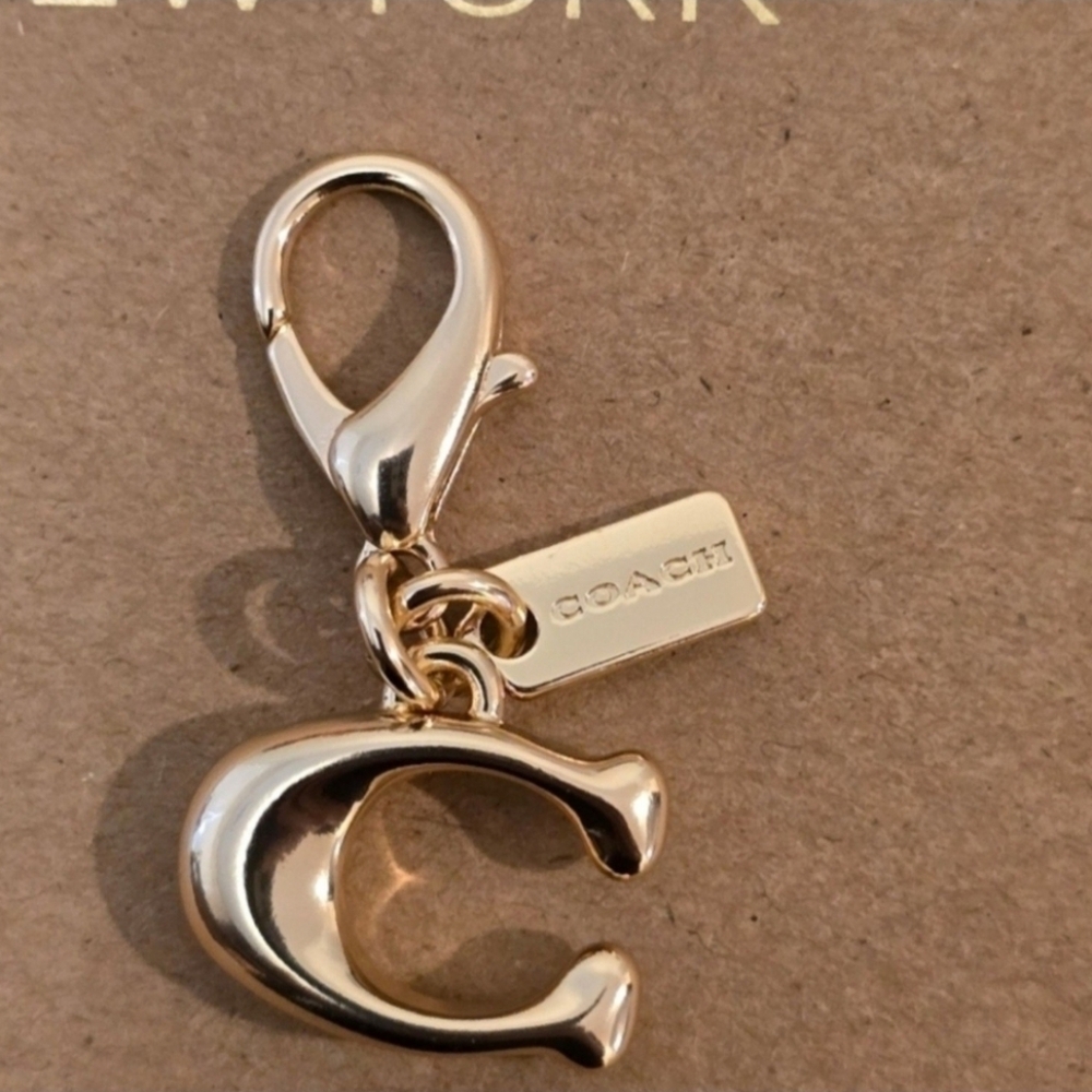 Coach Mini C Charm Bag